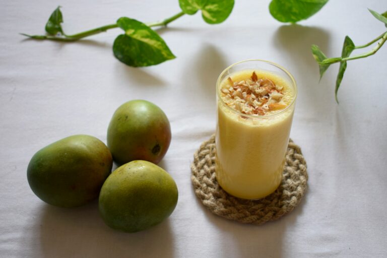 Classic Mango Lassi (Creamy Yogurt Smoothie)